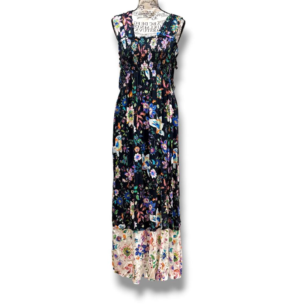 Marina Rinaldi Plus Size 18 (27) Floral Maxi Dress Max Mara